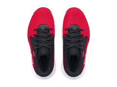 Tenis Under Armour PS Lockdown 7 Rojo y Negro para Niño