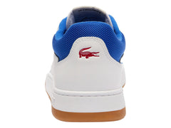Tenis Lacoste Lineset 124 Blanco, Rojo y Azul para Hombre