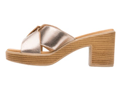 Sandalias Flexi Oro Rosado para Mujer
