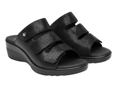 Sandalias Flexi Negro para Mujer