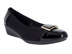 Zapatos de Cuña Roze Negro para Mujer