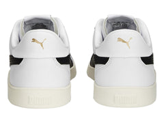 Tenis PUMA Club 5V5 Blanco, Negro y Oro para Hombre