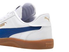 Tenis PUMA Club 5V5 Blanco y Azul para Niño