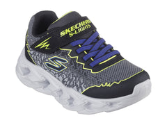 Tenis Skechers Vortex 2.0 Negro y Amarillo para Niño