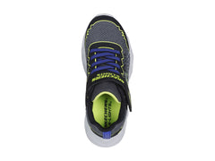 Tenis Skechers Vortex 2.0 Negro y Amarillo para Niño