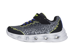 Tenis Skechers Vortex 2.0 Negro y Amarillo para Niño