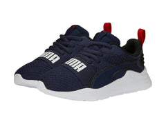 Tenis PUMA Wired Run Pure Azul Marino para Niño