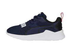 Tenis PUMA Wired Run Pure Azul Marino para Niño