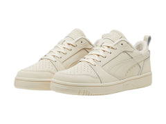 Tenis PUMA Rebound V6 Low Nubuck Blanco Hueso para Hombre