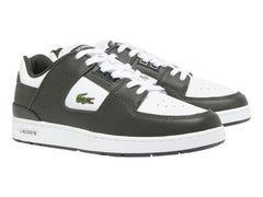 Tenis Lacoste Court Cage Verde Oscuro y Blanco para Hombre