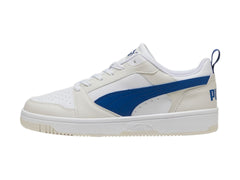Tenis PUMA Rebound V6 Low Gris y Azul para Hombre