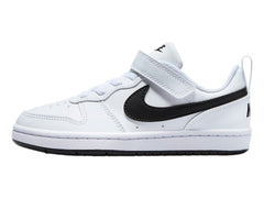 Tenis Nike Court Borough Low Recraft Blanco y Negro para Niño