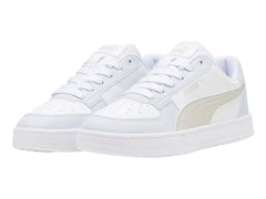 Tenis PUMA Caven JR Blanco y Beige para Niña