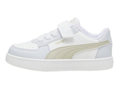 Tenis PUMA Caven 2.0 Blanco y Beige para Niño