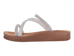 Sandalias ROZE Plata para Mujer