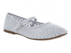 Zapatos Planos Steve Madden Jmatti Plata para Niña