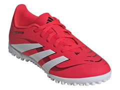 Tenis de Fútbol Adidas Predator Club TF Rojo para Niño
