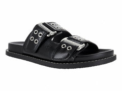 Sandalias Steve Madden Agent Negras para Mujer