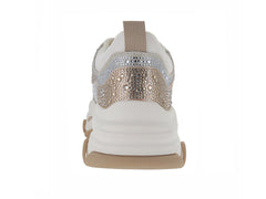 Tenis Steve Madden Privy Silver/Gold Coin para Mujer