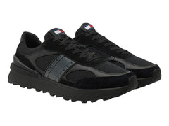 Tenis Tommy Hilfiger Technical Runner Negro para Hombre