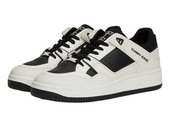 Tenis Tommy Hilfiger Basket Retro Negro para Hombre