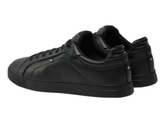 Tenis Tommy Hilfiger Icon Court LTH Flag Negro para Hombre