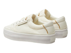 Tenis Tommy Hilfiger Essential Vulc Ecru para Mujer