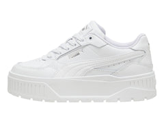 Tenis PUMA Karmen II Idol Blanco y Plata para Niña