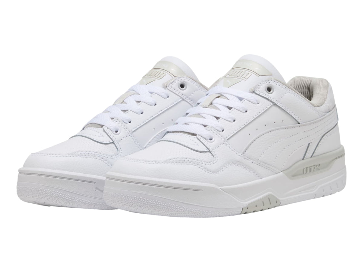 Tenis PUMA Rebound Retro Blanco y Gris para Hombre