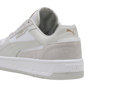 Tenis PUMA Court Classic Street SD Blanco y Gris para Hombre