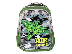 Mochila Terry Nave Espacial Verde para Niño