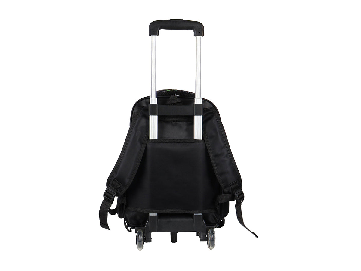 Mochila Rodante Terry para Niño con Diseño de Dinosaurios