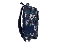 Mochila Rodante Terry para Niño Diseño de Balones Modelo YC0331