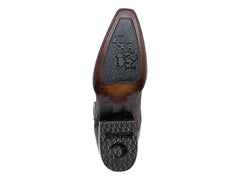 Botas Cuadra de Pitón Color Miel para Hombre