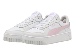 Tenis PUMA Carina Street Blanco y Rosa para Mujer