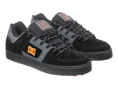 Tenis DC Shoes Pure WNT Gris, Negro y Naranja para Hombre