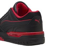 Tenis PUMA Rebound Retro Negro y Rojo para Hombre