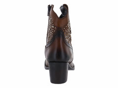 Botines In Moda Piel Harlem Coñac para Mujer