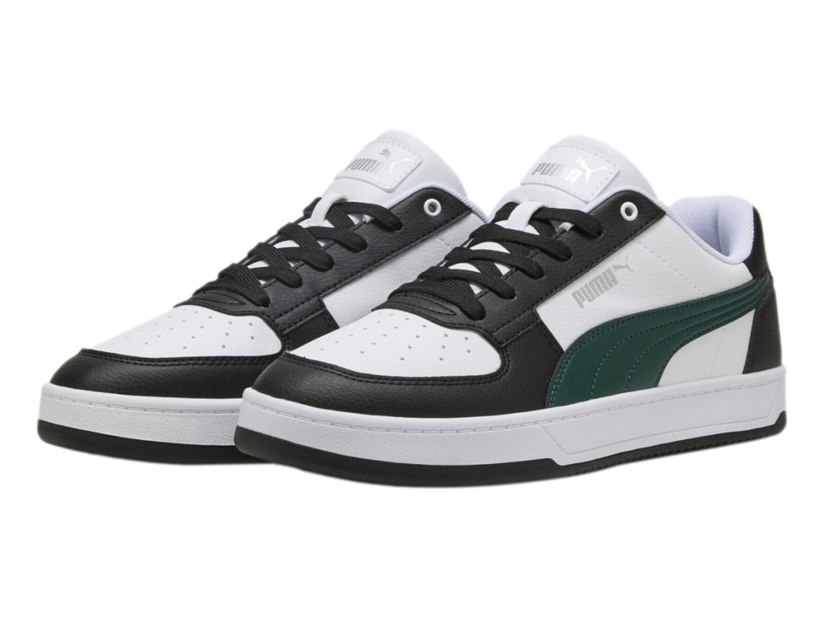 Tenis PUMA Caven 2.0 Blanco, Verde y Negro para Hombre