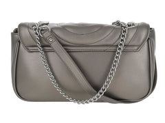 Bolso Crossbody ROZE Gris Inox para Mujer