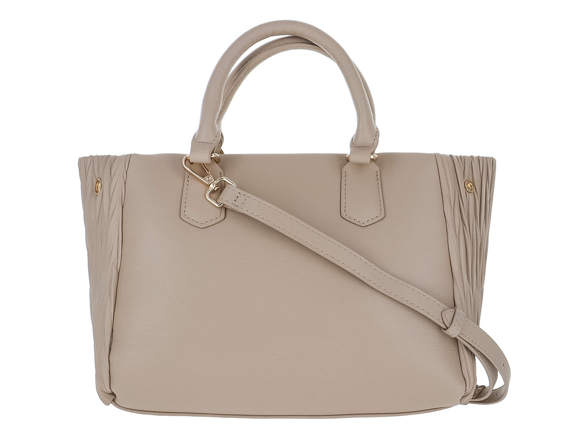 Bolsa de Hombro ROZE Color Nude para Mujer