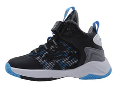 Tenis Lotto Reptar Negro y Azul para Niño