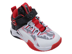 Tenis Lotto Reptar Blanco y Rojo para Niño