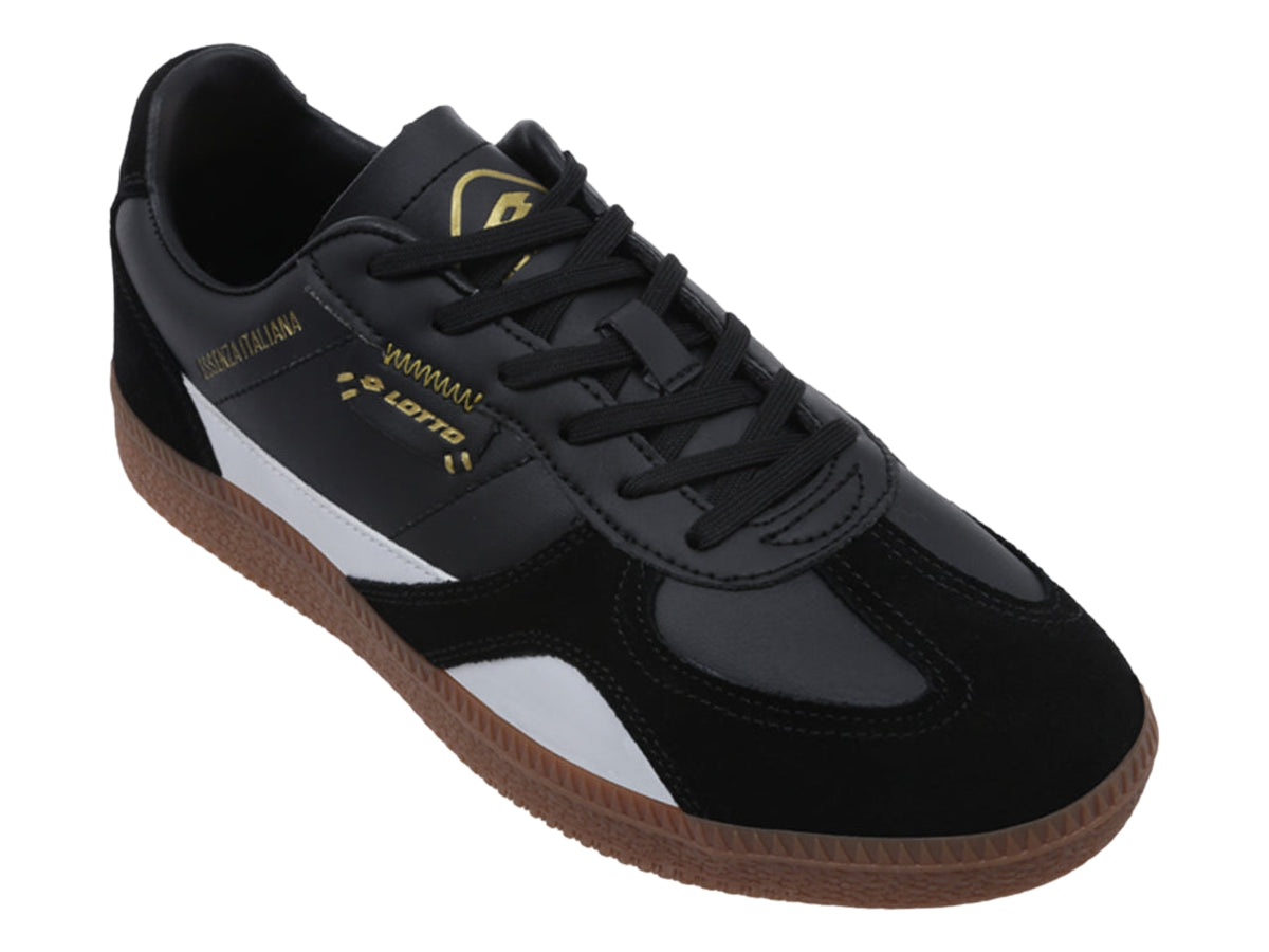 Tenis Lotto Lecarde Negro para Hombre