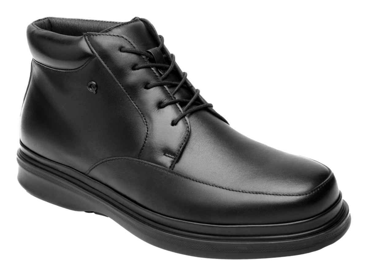 Botas Quirelli de Cuero Negro para Hombre