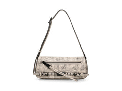 Bolsa de Hombro Steve Madden Bindar Blanco y Negro para Mujer