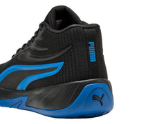 Tenis PUMA Court Pro Negro y Azul para Hombre