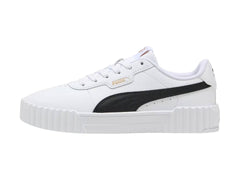 Tenis PUMA Carina 3.0 Blanco y Negro para Mujer
