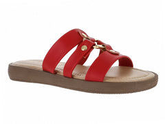 Sandalias Mauri Valero Rojo para Mujer