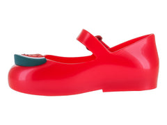 Zapatos Flats Mini Melissa Rojo para Niña